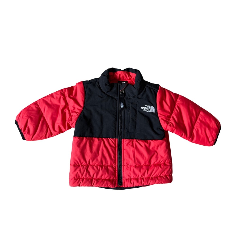 The North Face Baby Puffer Jacket Full Zip Red 3-6 Month